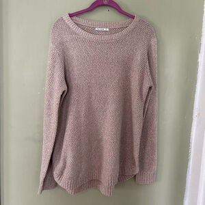 Pink Clover crewneck sweater